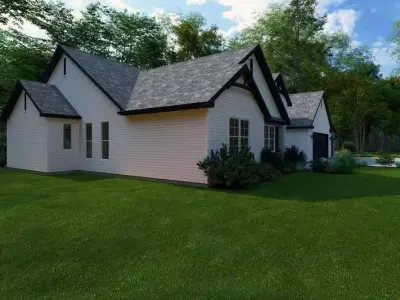 Dream House Design A 3D Model and Detailed Floor Plan 3D model