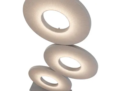 roche bobois cactus floor lamp 3D model