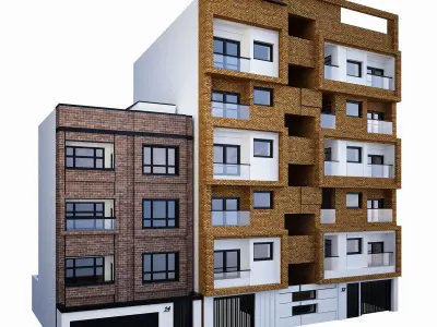 12buildings 3D Model Pack