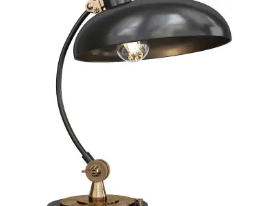 BRUNO TABLE LAMP Low-poly 3D model