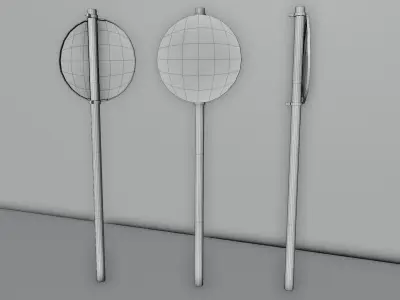 Game-ready Street Signs Collection post-apocalyptic rusty Low-poly 3D model