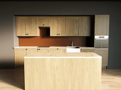 94-Kitchen10 texture 8 3D model