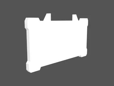 UHD High tech Graphical Interface v6 001 Low-poly 3D model