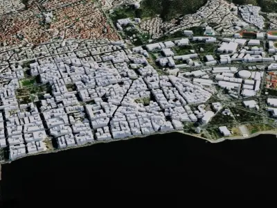 Thessaloniki - Greece 3D model