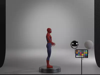 Spider-Man Raimi-Verse Low-poly 3D model