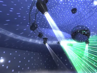 Stage Equipment for Unity and Unreal Low-poly 3D model