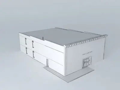 Vacant Bookstore Free 3D model