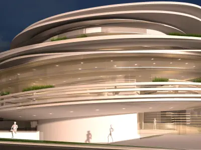 Serra building 3D model