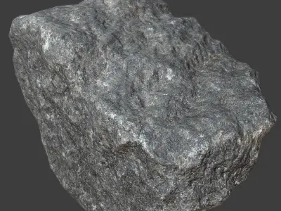 John Stone Low-poly 3D model