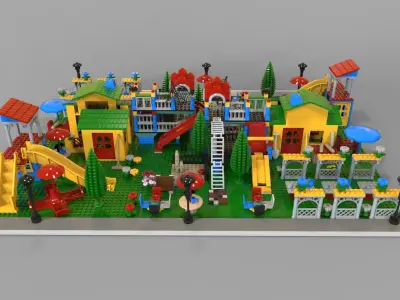 Lego Kindergarten 3D model