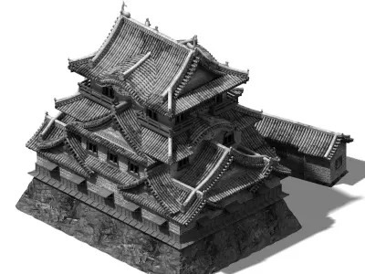 Heterogeneous - Architecture - Building 05 3D model