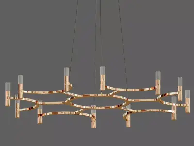 NEXUS spider chandelier 3D model
