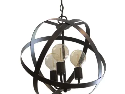Hanging light 3D model get