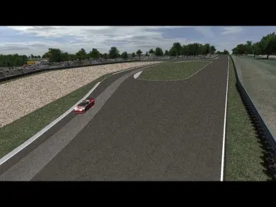 Watkins Glen International Game Ready Low-poly 3D model