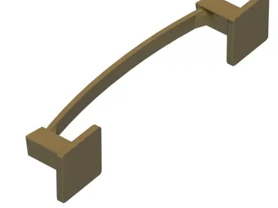 Door Handle 04 3D model