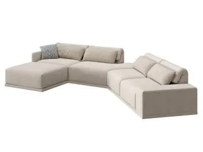 Grand Angle 10B Sofa 3D model