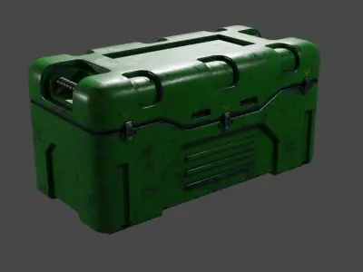 SciFi Container 3D model