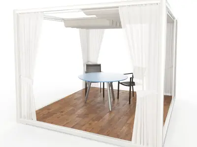 Pavilion Varaschin Pergola 3D model