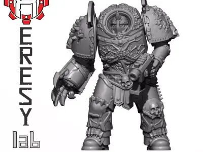 HeresyLab Talon Meka MK1 3d print model HL145  3D print model