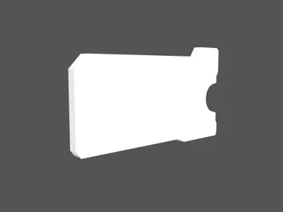 UHD High tech Graphical Interface v13 001 Low-poly 3D model