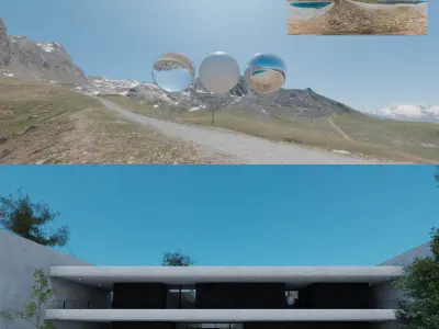 HDRI Nature Environments Pack Texture