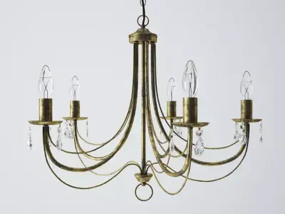 Vitaluce Chandelier V12535 3D model