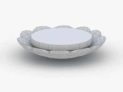 1521 - Ceiling Light Low-poly 3D model