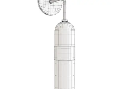 Mitzi Emilia Wall Sconce Low-poly 3D model