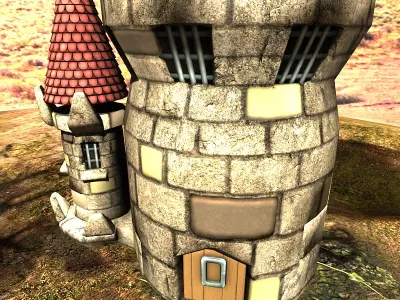 Citadel castle 3D model