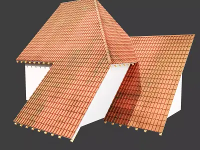 Realistic Roof Collections 25 3D model