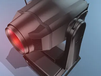 Spot moving head 3D model