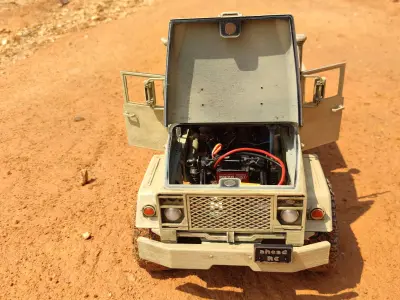 Crawler M939 Cab - 1-10 RC body 3D print model