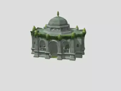 Castle by Tripo Free 3D model