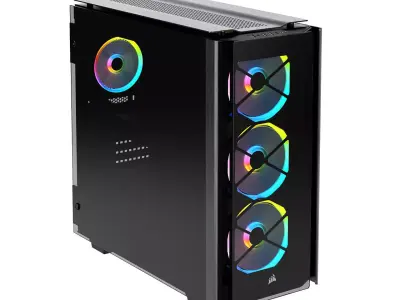 Obsidian Series 500D RGB PC SE Case by Corsair 3D model