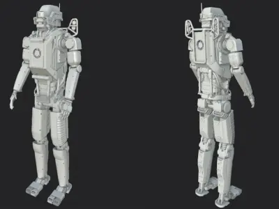 Elysium Droid Gold Skin - Bodyguard