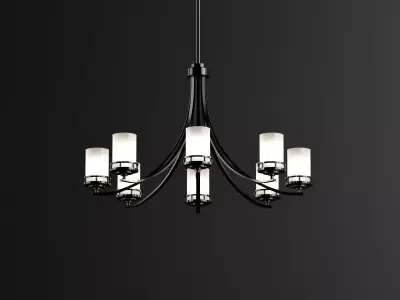 Ceiling light 3D model 103
