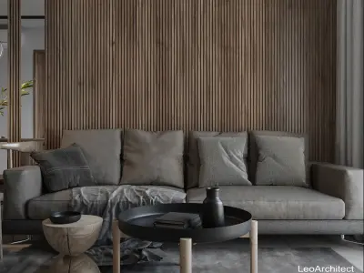 Modern apartment  3D model