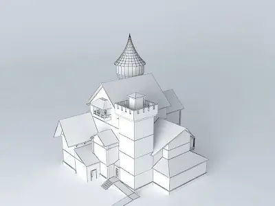 Mini Convention Centre Free 3D model