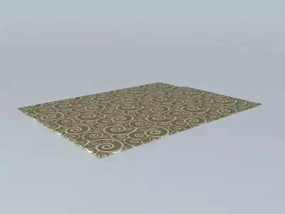 carpet rug Free 3D model