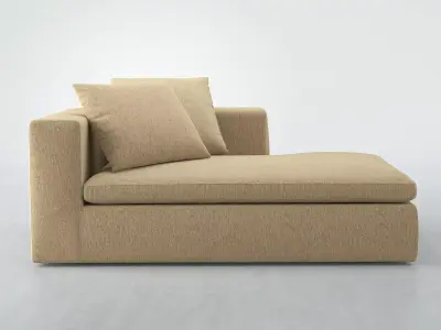 Land Chaise Longue 3D model