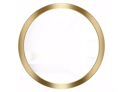 Mirror in a metal frame GZ-M1096 3D model