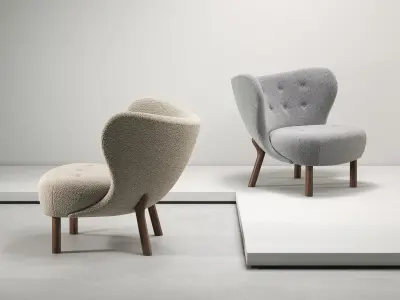 Little Petra Chair 3D model