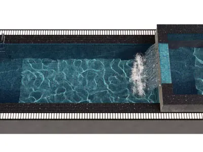 SWIMMING POOL NO41 A 3D model