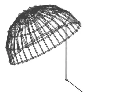 Animal Trapping - Bamboo Trap 3D model