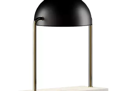 Art Deco Dome Lamp by JONATHAN Y 3D model