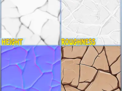  Stylized Ground Seamless Texture Texture