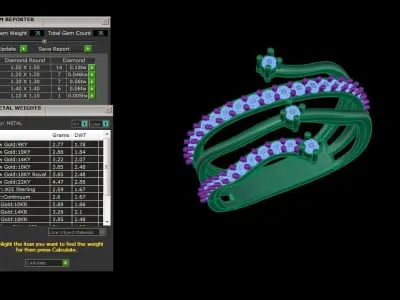 Light Wt Ring - 29 3D print model
