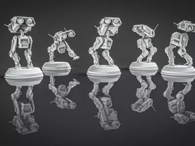 BD-1 Robot 3D Print Model 3D print model