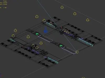 Machinery - Highway - Pavement 03 3D model