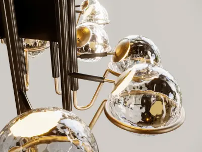 Crosby Chandelier 3D model